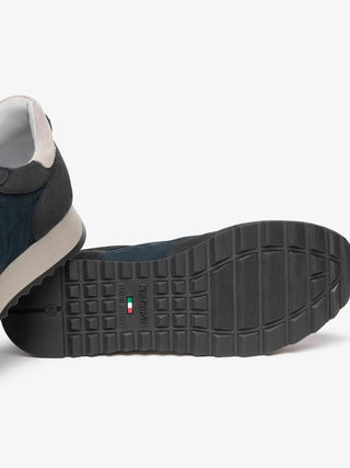 SNEAKERS UOMO - NERO GIARDINI BLU - I601325U 4
