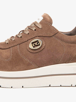 SNEAKERS DONNA - NERO GIARDINI MARRONE - I617362D 3