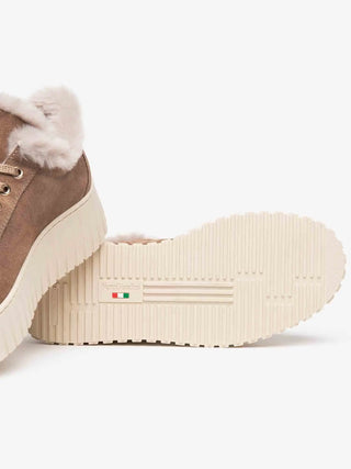 SNEAKERS DONNA - NERO GIARDINI MARRONE - I617510D 4