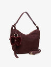 BORSA A SPALLA DONNA - NERO GIARDINI BORDEAUX - I644343D 2