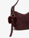 BORSA A SPALLA DONNA - NERO GIARDINI BORDEAUX - I644343D 3