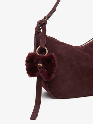 BORSA A SPALLA DONNA - NERO GIARDINI BORDEAUX - I644343D 3