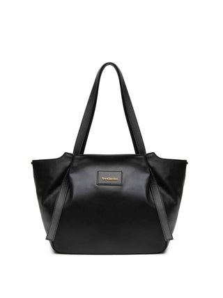 BORSA A SPALLA DONNA - NERO GIARDINI NERO - I644364D