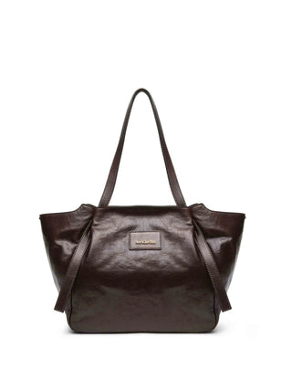 BORSA A SPALLA DONNA - NERO GIARDINI MARRONE - I644365D