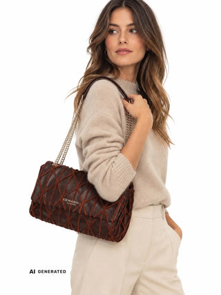 DAMENUMHÄNGETASCHE - ERMANNO SCERVINO BRAUN - 12402280 4