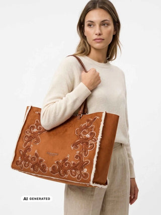 DAMEN-SHOPPER - ERMANNO SCERVINO TAN - 12402297 4