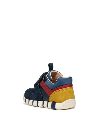 SNEAKERS BAMBINO - GEOX NAVY-ROSSO - B3555D 05422 3