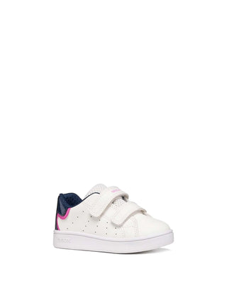 SNEAKERS BAMBINA - GEOX BIANCO-BLU - B365MA 0BCKC 2