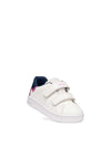 SNEAKERS BAMBINA - GEOX BIANCO-BLU - B365MA 0BCKC 4