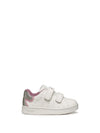 SNEAKERS BAMBINA - GEOX BIANCO-ROSA - B365MA 0BCKC 1