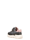 MÄDCHEN-SNEAKER - GEOX GRAU-ROSA - B566NB 0AJAS 3