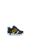 KINDERSNEAKER - GEOX SCHWARZ-GELB - B6655B 000BC 1