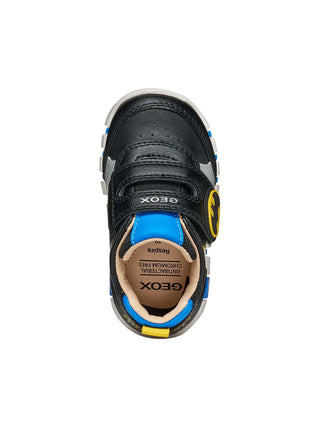 KINDERSNEAKER - GEOX SCHWARZ-GELB - B6655B 000BC 5