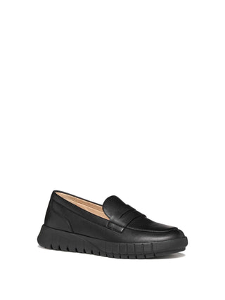 MOCASSINO DONNA - GEOX NERO - D659AB 0009B 2