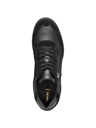 SNEAKERS DONNA - GEOX NERO - D6630B 05422 5