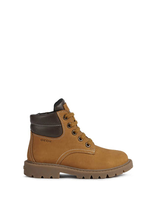 SCARPONCINO RAGAZZO - GEOX GIALLO-MARRONE - J16FAB 032BC