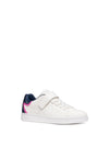SNEAKERS RAGAZZA - GEOX BIANCO-BLU - J36LRA 0BCKC 2