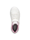 SNEAKERS RAGAZZA - GEOX BIANCO-ROSA - J36LRA 0BCKC 5