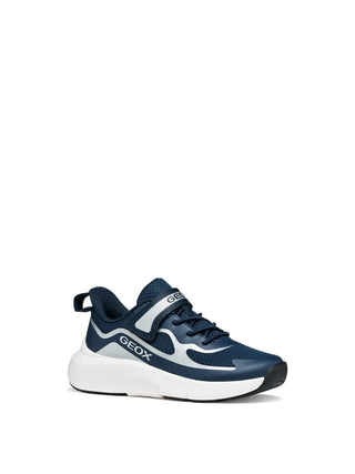 SNEAKERS RAGAZZO - GEOX NAVY-ARGENTO - J65P7F 01454 2