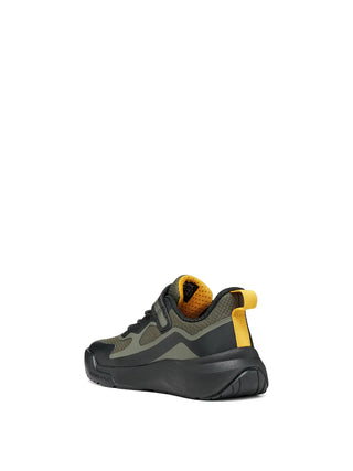 Jungen-Sneaker - GEOX GRÜN-SCHWARZ - J65P7F 01454 3