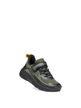 Jungen-Sneaker - GEOX GRÜN-SCHWARZ - J65P7F 01454 4