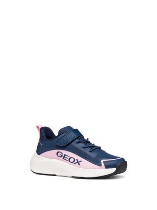 SNEAKERS RAGAZZA - GEOX NAVY-ROSA - J667KA 0FU54 2