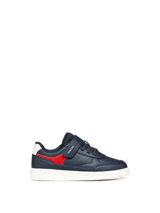 SNEAKERS RAGAZZO - GEOX NAVY-ROSSO - J66DJD 0003W 1