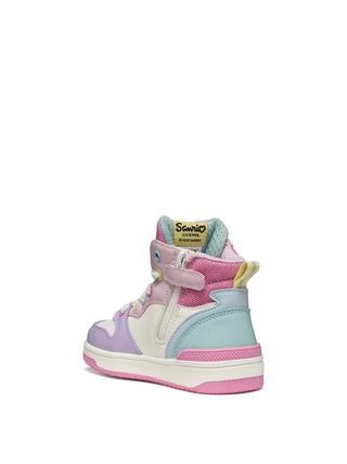 Mädchen-Sneaker - GEOX ROSA-MULTI - J66HXH 054AS 3