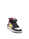 SNEAKERS RAGAZZA - GEOX NERO-FUXIA - J66HXJ 054FU 4