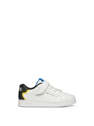 SNEAKERS JUNGE - GEOX WEISS-SCHWARZ - J66LSE 054FU