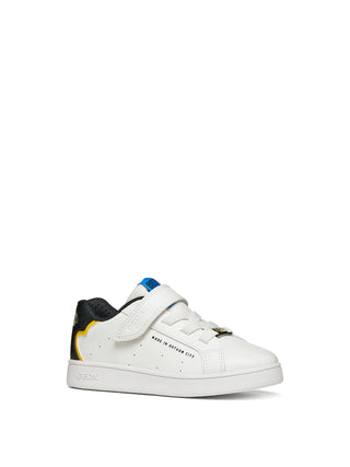 SNEAKERS JUNGE - GEOX WEISS-SCHWARZ - J66LSE 054FU 2