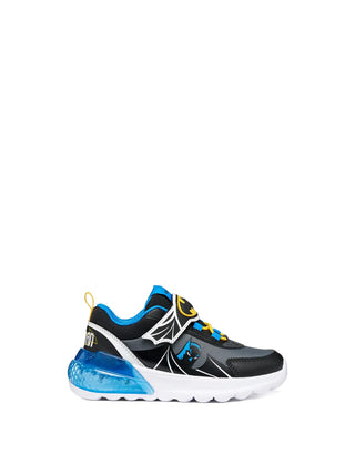 JUNGEN-SNEAKER - GEOX SCHWARZ-HIMMELBLAU - J66LYA 014CE 1