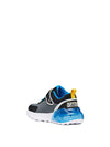 JUNGEN-SNEAKER - GEOX SCHWARZ-HIMMELBLAU - J66LYA 014CE 3