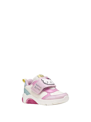 MÄDCHEN-SNEAKER - GEOX ROSA-MULTI - J66M4D 000BC 3