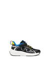 SNEAKER JUNGE - GEOX SCHWARZ-HIMMEL - J66P7A 01454 1