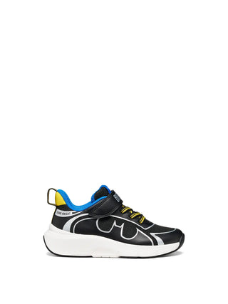 SNEAKER JUNGE - GEOX SCHWARZ-HIMMEL - J66P7A 01454 1
