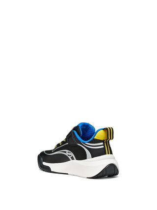 SNEAKER JUNGE - GEOX SCHWARZ-HIMMEL - J66P7A 01454 3