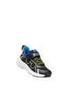 SNEAKER JUNGE - GEOX SCHWARZ-HIMMEL - J66P7A 01454 4
