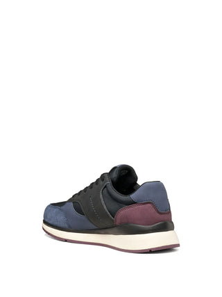 SNEAKERS UOMO - GEOX NAVY-NERO - U66M6A 0EK22 3
