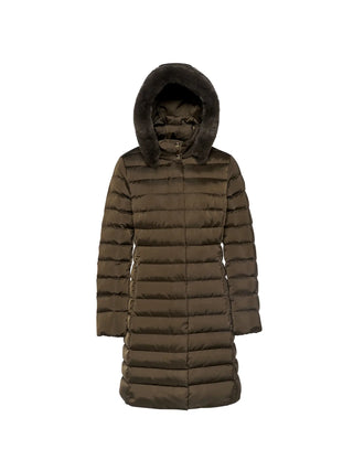 PIUMINO DONNA - GEOX MARRONE - W6626H T3122
