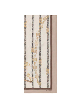 SCIARPA DONNA - GUESS TAUPE - AW5532 VIS03