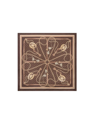 FOULARD DONNA - GUESS MARRONE - AW5537 POL03 1