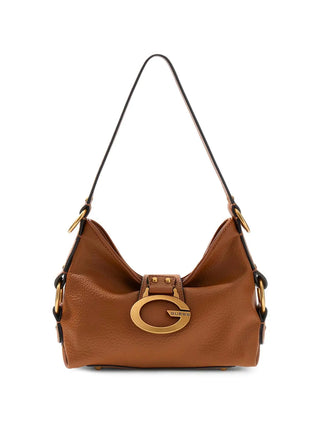 BORSA A SPALLA DONNA - GUESS COGNAC - HWBB93 08720