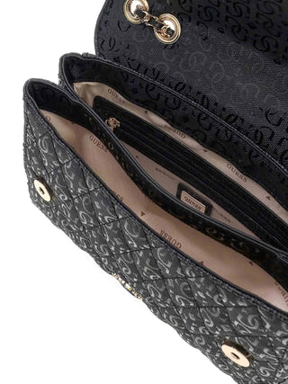 TRACOLLA DONNA - GUESS NERO - HWGG23 23210 3