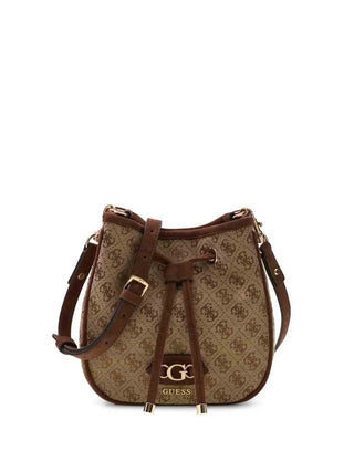 BORSA A SPALLA DONNA - GUESS MARRONE - HWJG23 13770 1