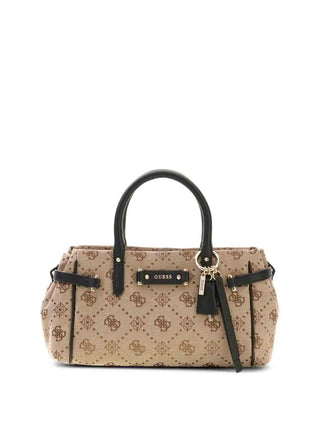 BORSA A MANO DONNA - GUESS MARRONE-NERO - HWJP22 31050