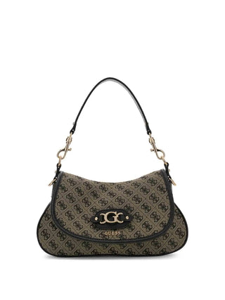 BORSA A SPALLA DONNA - GUESS NERO - HWJT23 13190 1