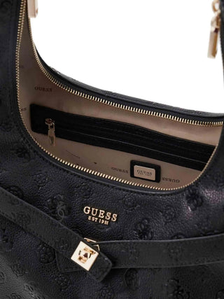 HOBO DONNA - GUESS NERO - HWPD97 46010 3