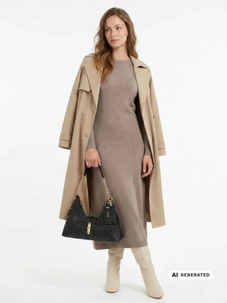 DAMEN HOBO BAG - GUESS CARBONE - HWSG23 78010 3