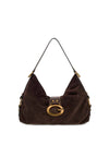 BORSA A SPALLA DONNA - GUESS CAFFE - HWSG93 08180 1